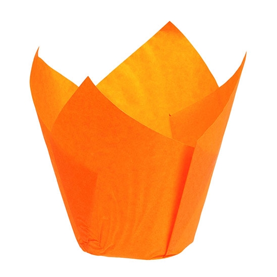 200 CAISSETTES PAPIER TULICUP ORANGE
