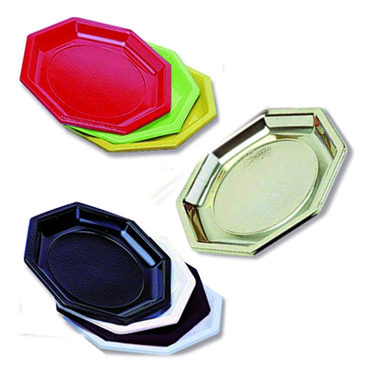 ASSIETTE OCTOGONALE COULEUR