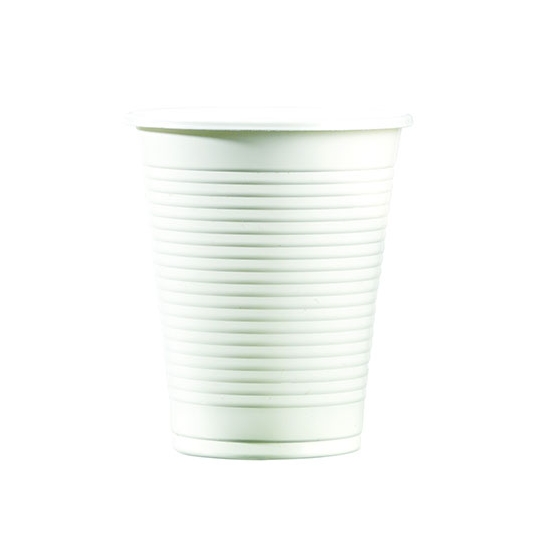 GOBELET PLASTIQUE BLANC