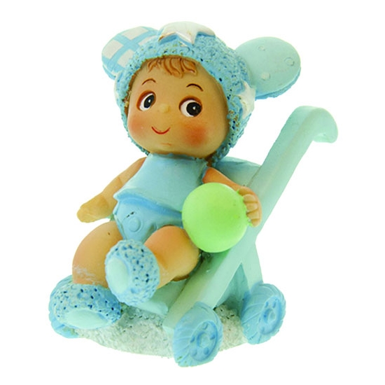 BEBE POUSSETTE BLEU