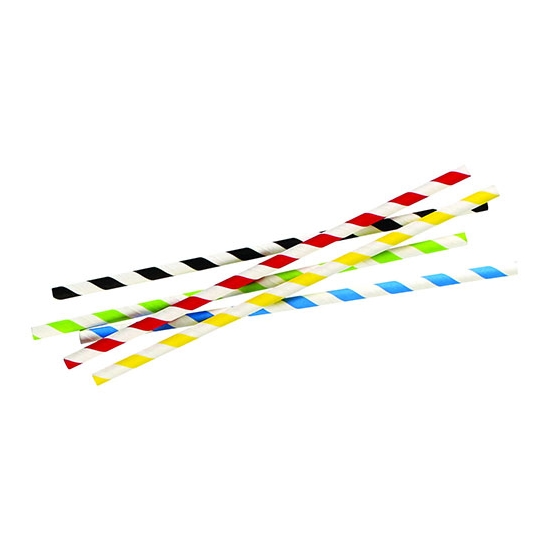 PAILLE RIGIDE PAPIER BIODEGRADABLE