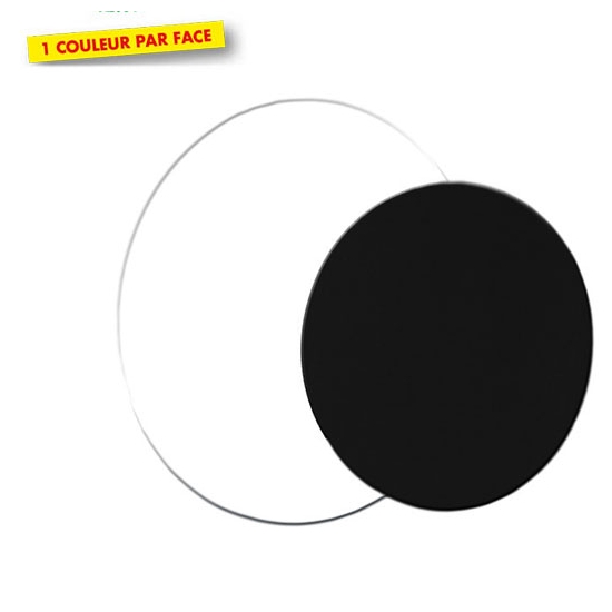 100 RONDS  BLANC/NOIR