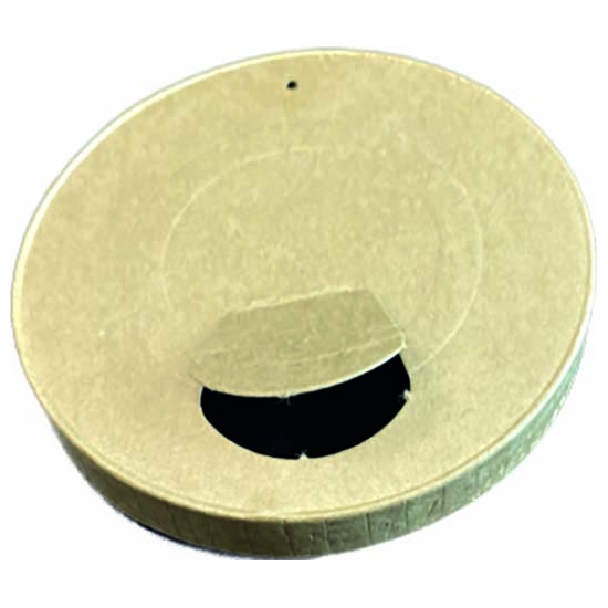 50 COUVERCLES KRAFT POUR GOBELETS REFERENCE GOB31 A GOB34