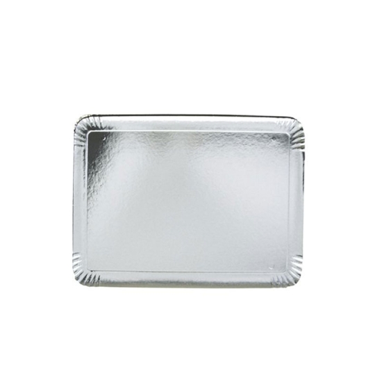 25 PLATEAUX TRAITEUR ARGENT
