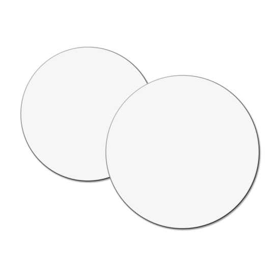 250 RONDS UNIS CARTON BLANC