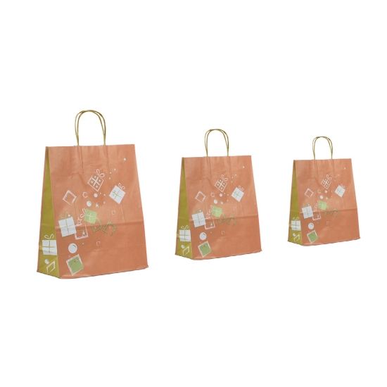 50 SACS CABA KRAFT CADEAUX