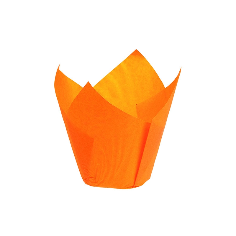 CAISSETTES PAPIER TULICUP ORANGE 